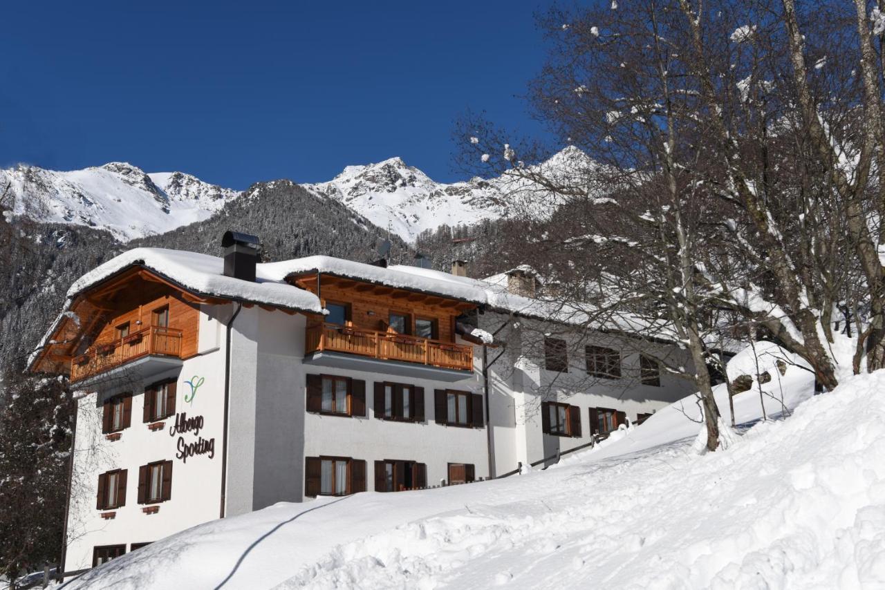 Albergo Sporting Peio Fonti Bagian luar foto